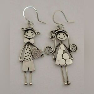 Boho dangle earrings S990